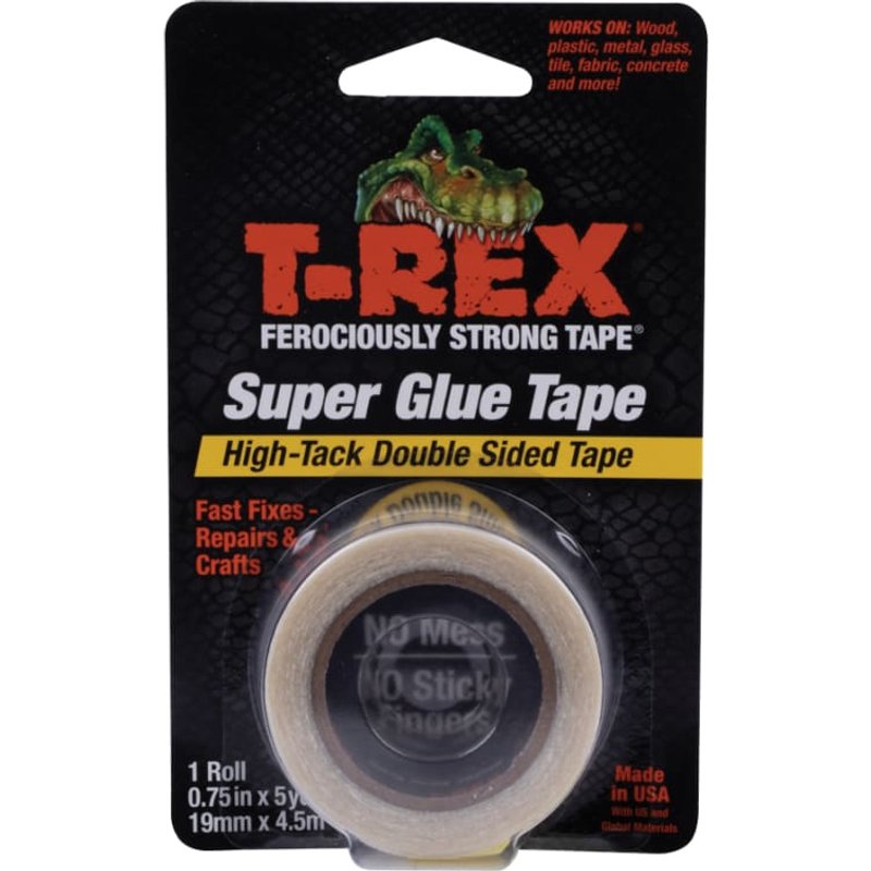 Shurtape T-REX® Double-Sided Superglue Tape 19mm x 4.5m 286853