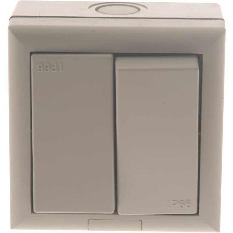 SMJ IP66 2-Way Switch 1-Gang E62G2B-N