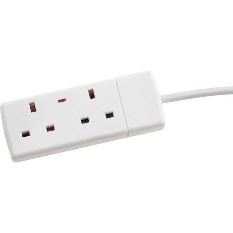 SMJ Extension Lead 240V 2-Way 13A Neon 5m F2W5MP