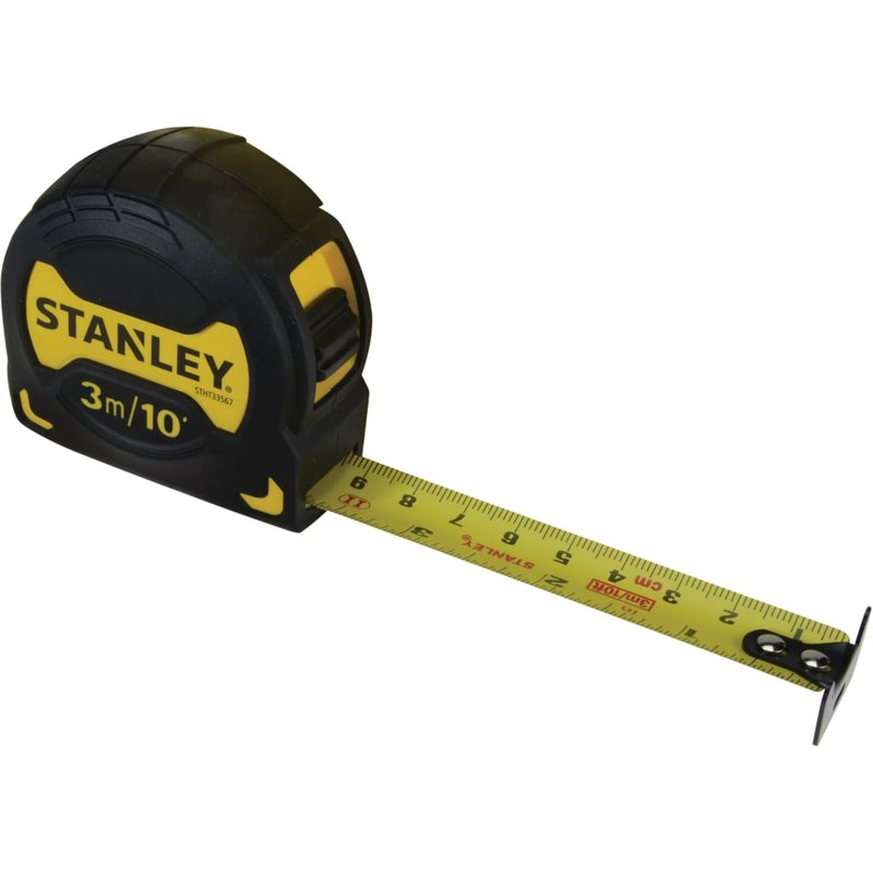 STANLEY® Hand Tools Grip Pocket Tape 3m/10ft (Width 19mm) STHT0-33567