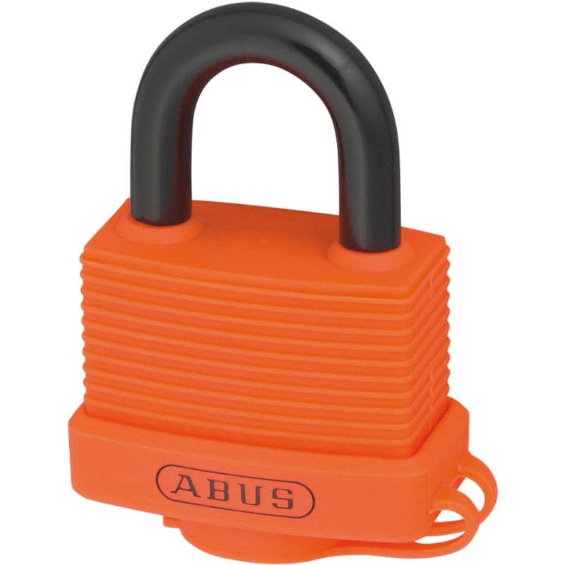 ABUS Mechanical 70AL/45mm Aluminium Padlock Orange Keyed Alike 6401 10049974-01