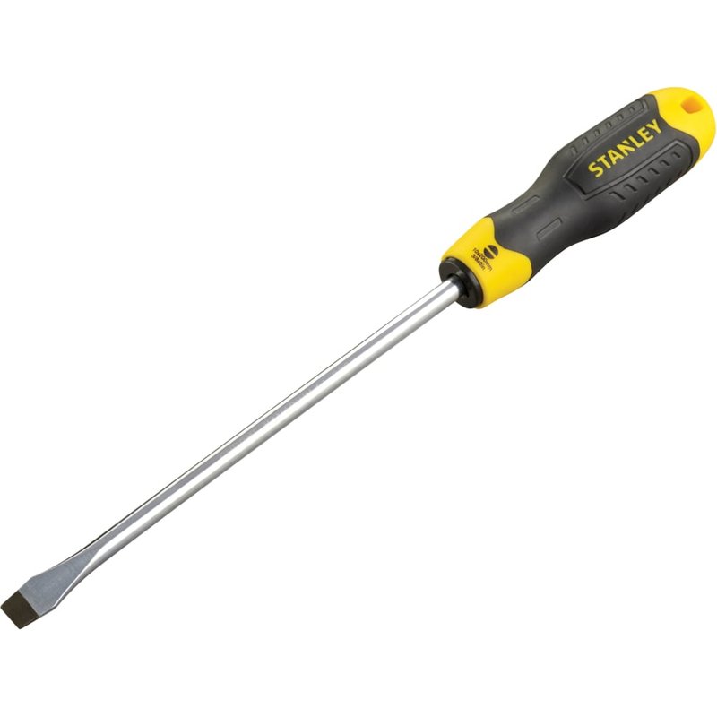 STANLEY® Hand Tools Cushion Grip Screwdriver Flared Tip 10 x 200mm 0-64-922