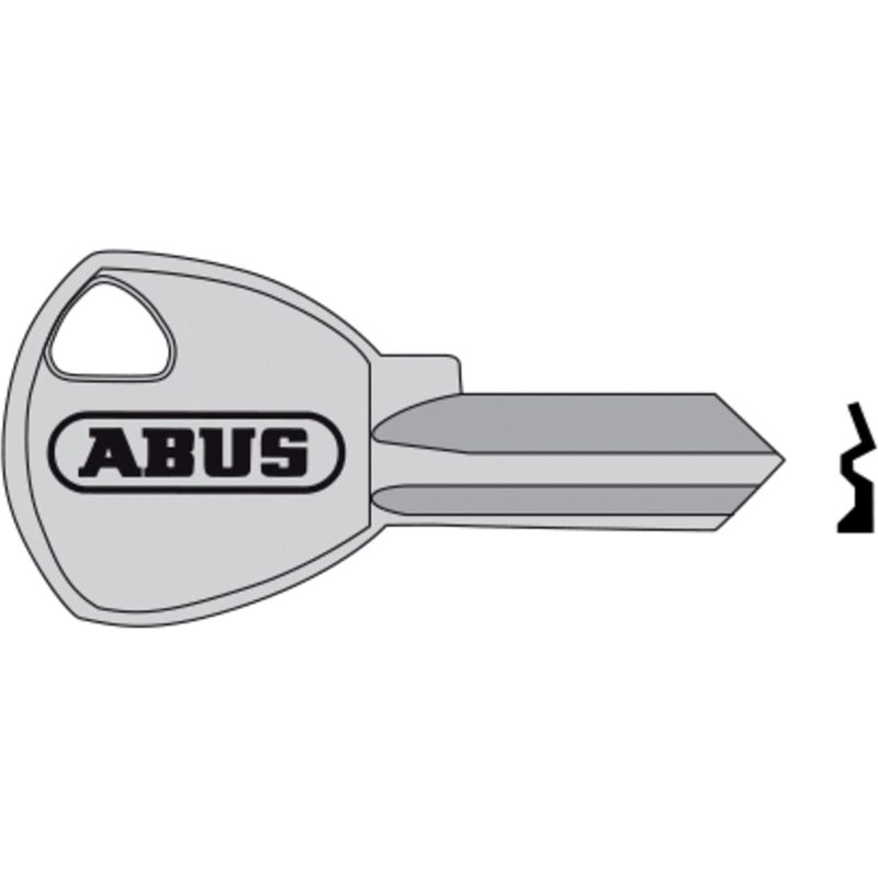 ABUS Mechanical 65/20 20mm New Profile Key Blank 10011405-01