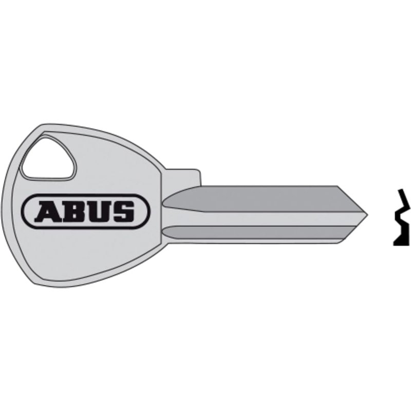 ABUS Mechanical 65/25 25mm New Profile Key Blank 10011406-01