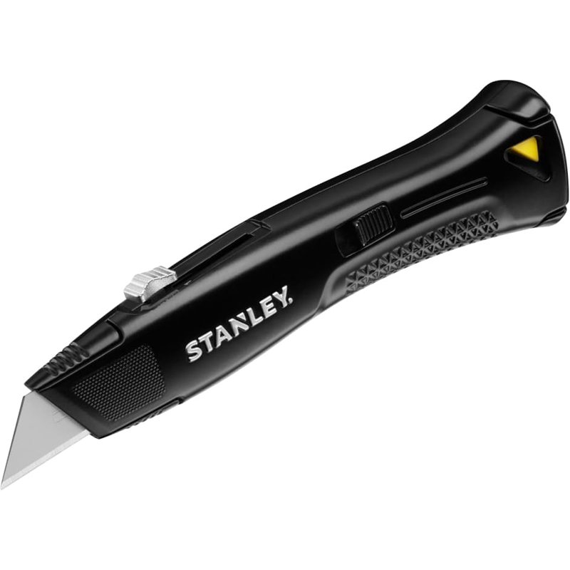 STANLEY® Hand Tools Heavy Duty Retractable Trade Knife (Black) FMHT10504-0