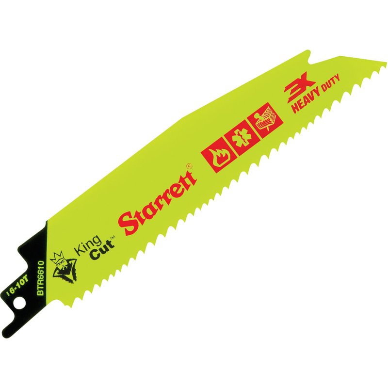 Starrett BTR6610-5 Bi-Metal King Cutâ„¢ Demolition Blade 152mm 6-10 TPI (Pack 5) BTR6610-5