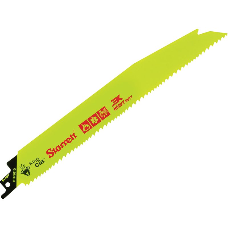 Starrett BTR9610-5 Bi-Metal King Cutâ„¢ Demolition Blade 228mm 6-10 TPI (Pack 5) BTR9610-5