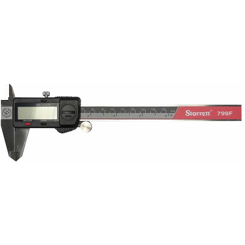 Starrett Fractional Display Caliper 150mm EC799BF-6/150