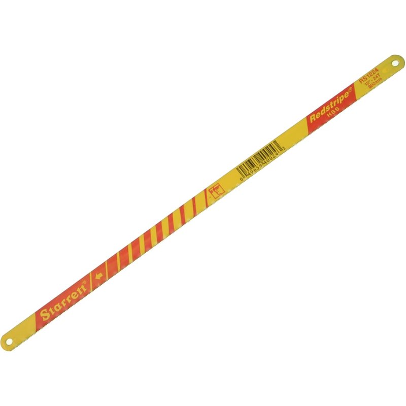 Starrett Red Stripe HSS Hacksaw Blades 300mm (12in) x 18 TPI Box 50 AV685