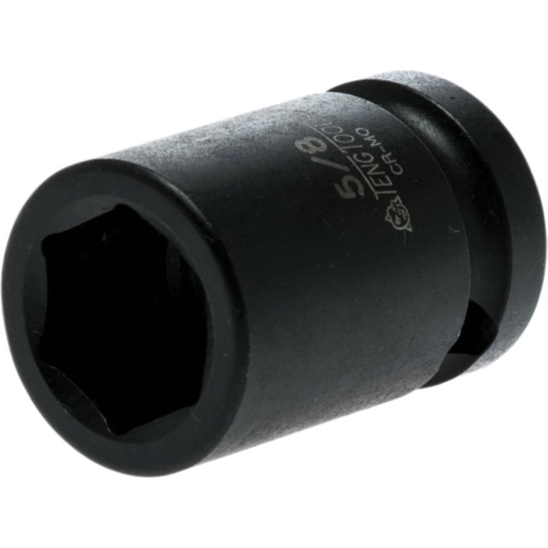 Teng Impact Socket Hexagon 6-Point 1/2in Drive 5/8in 920120