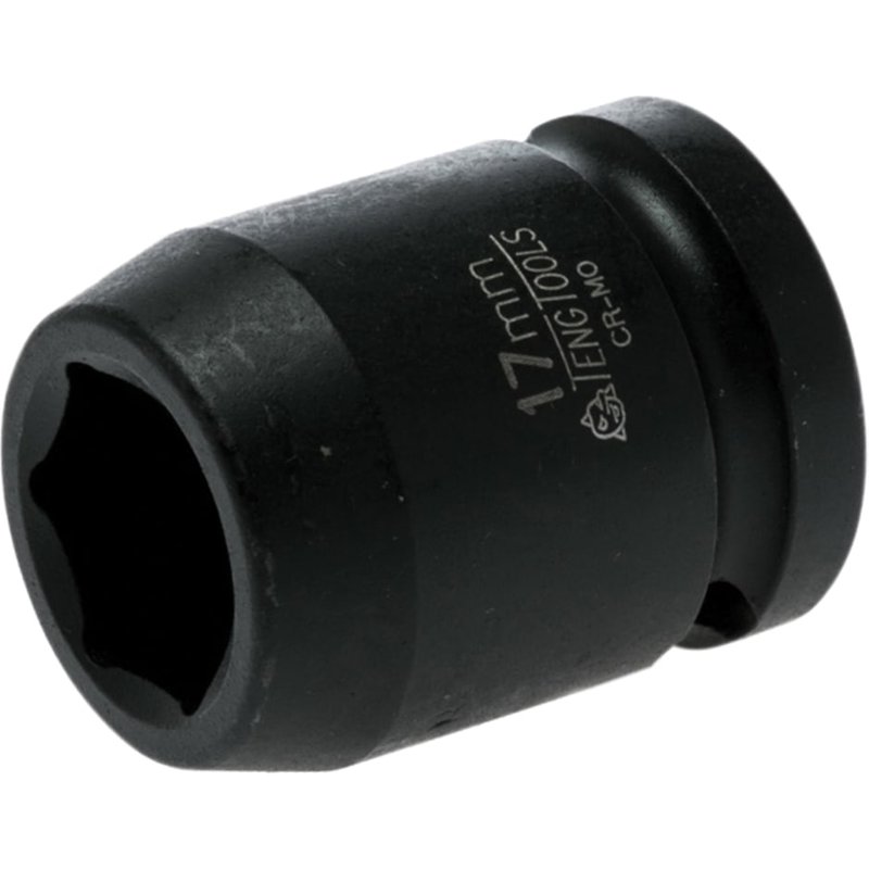 Teng Impact Socket Hexagon 6-Point 1/2in Drive 17mm 920517N1