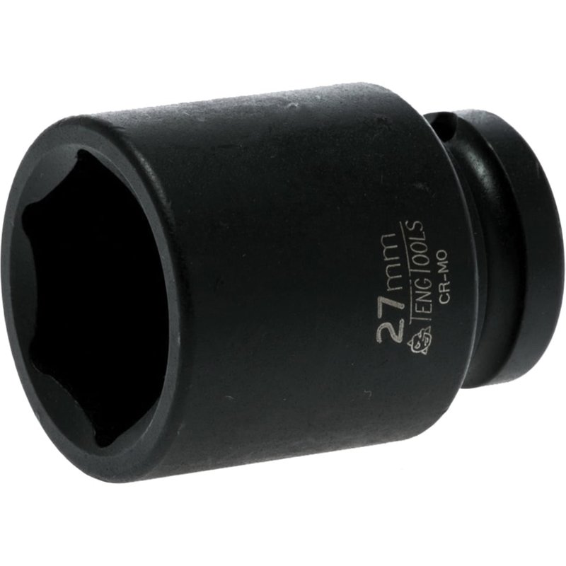 Teng Impact Socket Hexagon 6-Point 1/2in Drive 27mm 920527N