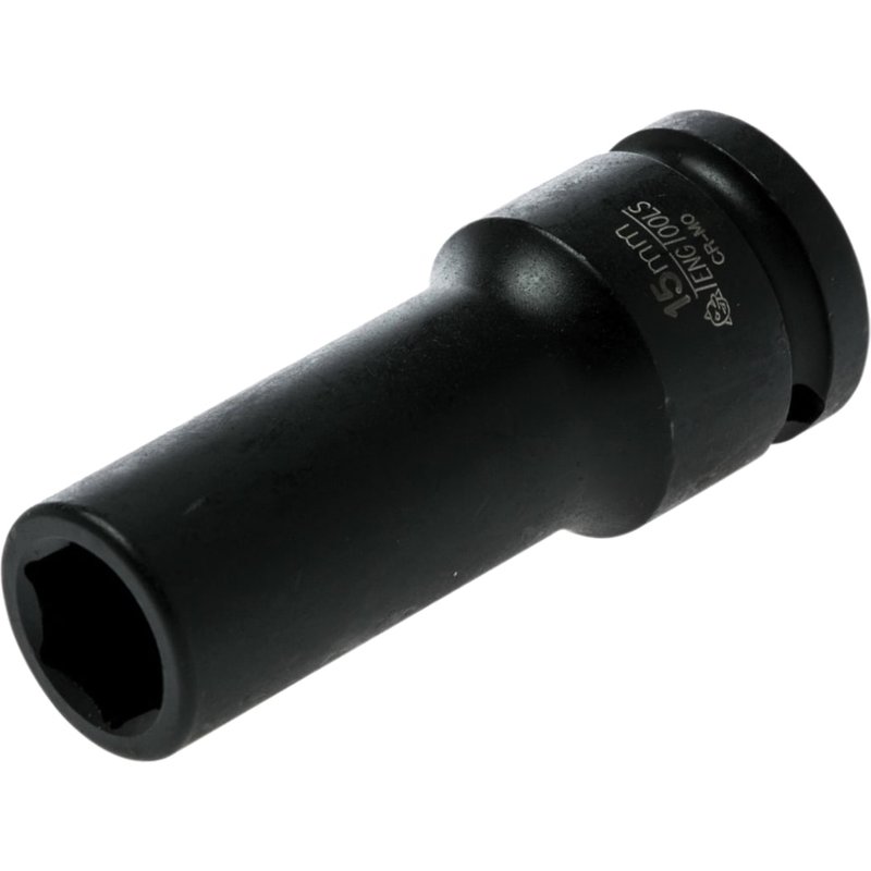 Teng Deep Impact Socket Hexagon 6-Point 1/2in Drive 15mm 920615N