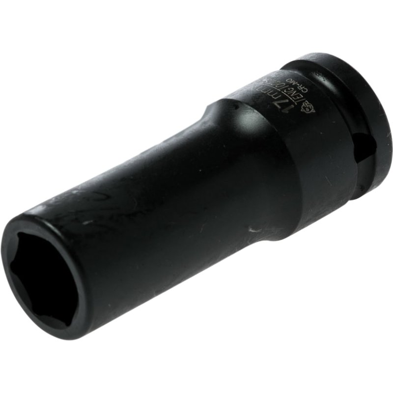 Teng Deep Impact Socket Hexagon 6-Point 1/2in Drive 17mm 920617N