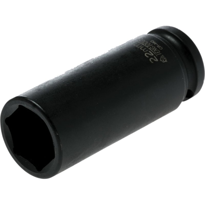 Teng Deep Impact Socket Hexagon 6-Point 1/2in Drive 22mm 920622N