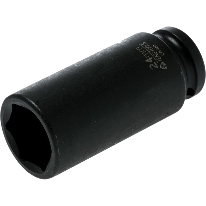 Teng Deep Impact Socket Hexagon 6-Point 1/2in Drive 24mm 920624N