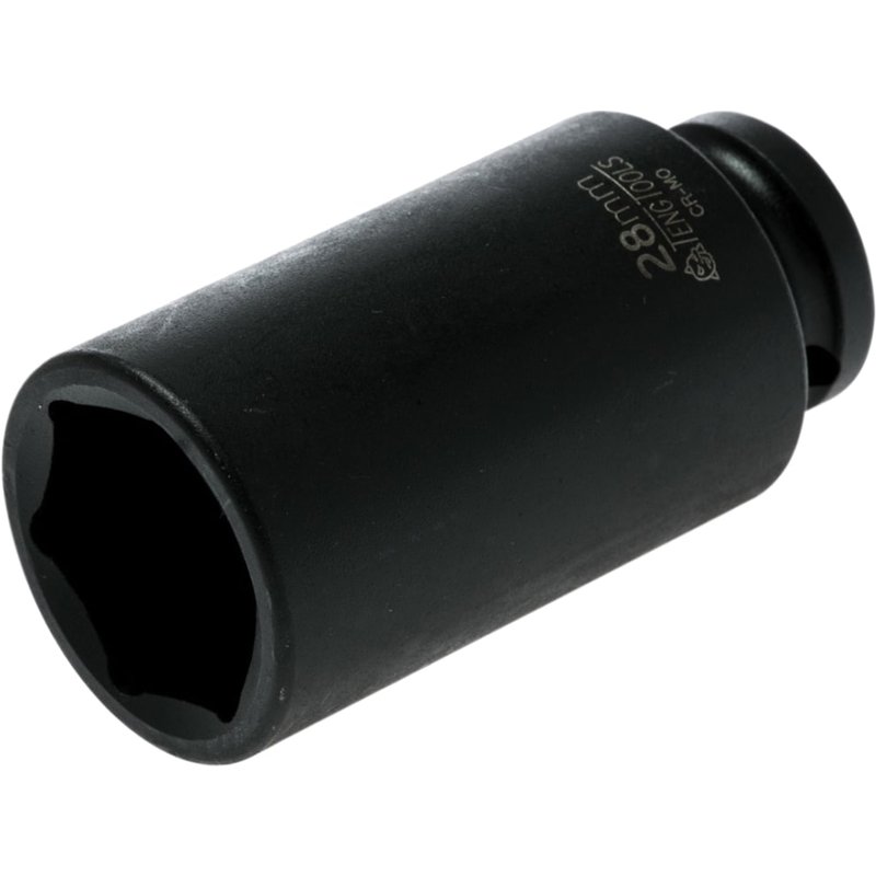 Teng Deep Impact Socket Hexagon 6-Point 1/2in Drive 28mm 920628N
