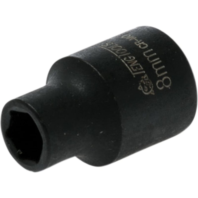 Teng Impact Socket Hexagon 6-Point 3/8in Drive 8mm