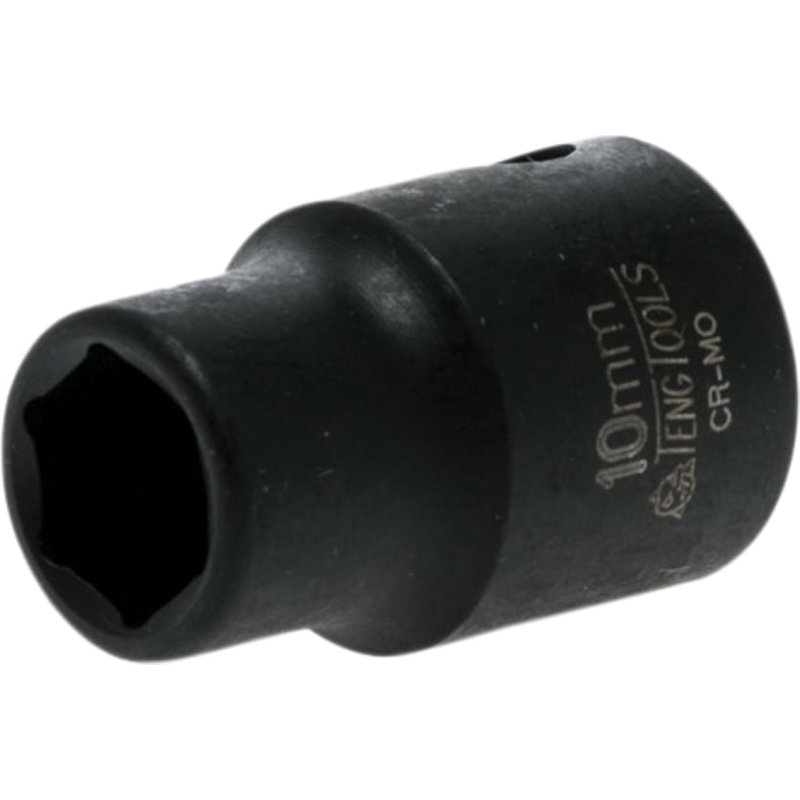 Teng Impact Socket Hexagon 6-Point 3/8in Drive 10mm