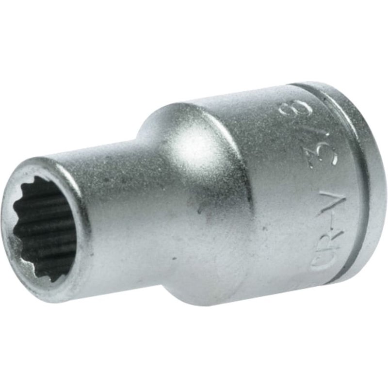 Teng Bi-Hexagon Socket 12-Point Regular A/F 1/2in Drive 3/8in