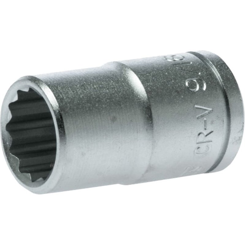 Teng Bi-Hexagon Socket 12-Point Regular A/F 1/2in Drive 9/16in