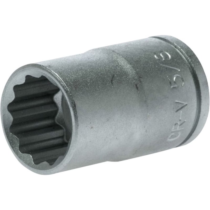 Teng Bi-Hexagon Socket 12-Point Regular A/F 1/2in Drive 5/8in
