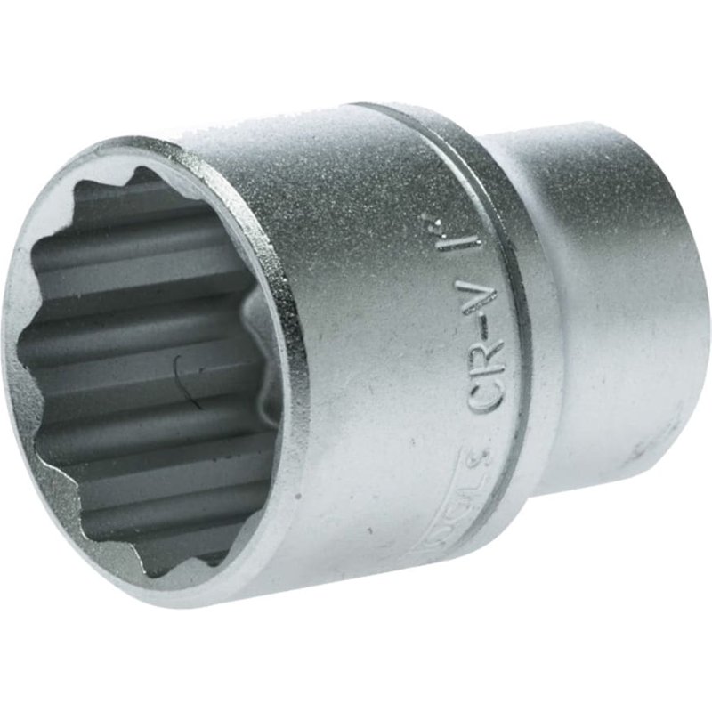 Teng Bi-Hexagon Socket 12-Point Regular A/F 1/2in Drive 1.in
