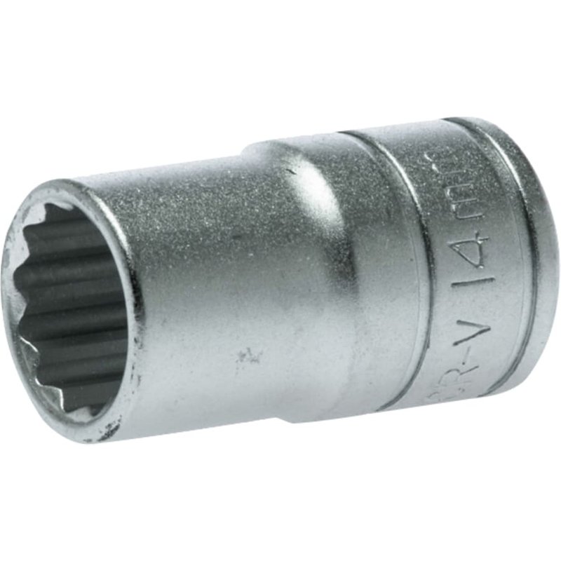 Teng Bi-Hexagon Socket 12-Point 1/2in Drive 14mm M120514-C