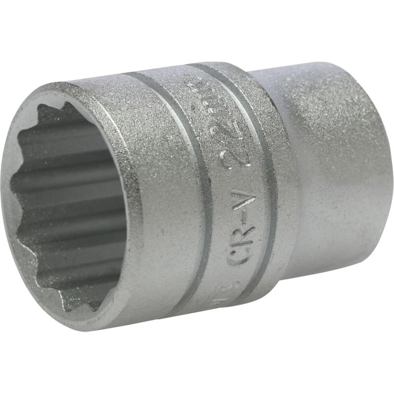 Teng Bi-Hexagon Socket 12-Point 1/2in Drive 22mm M120522-C