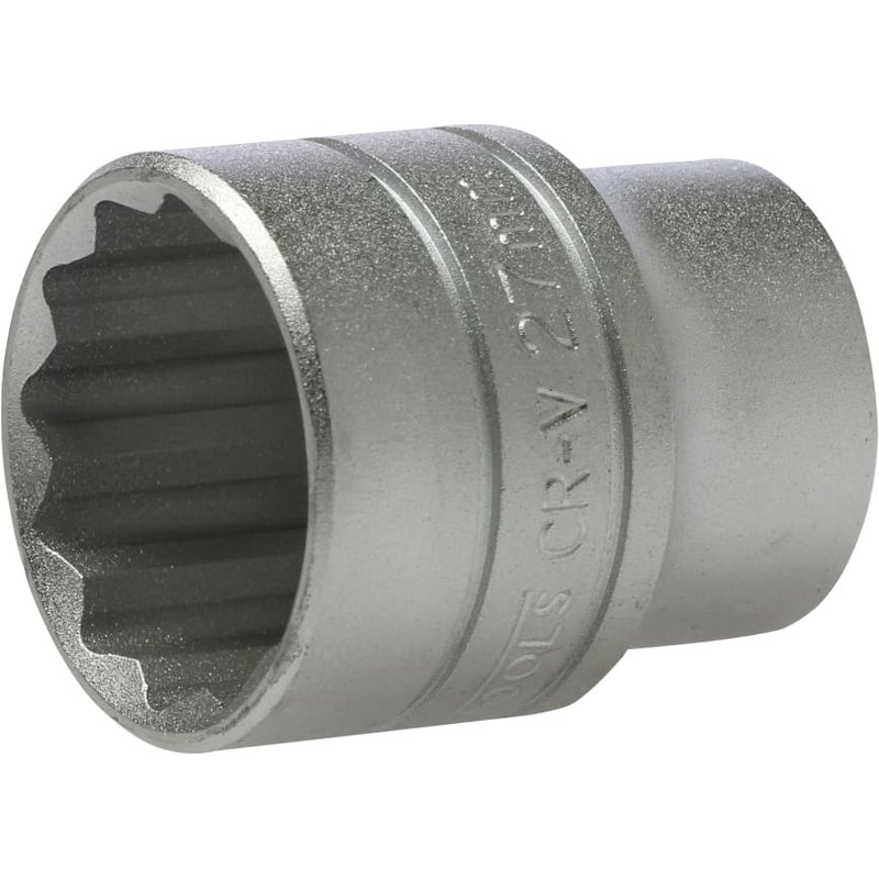 Teng Bi-Hexagon Socket 12-Point 1/2in Drive 27mm M120527-C