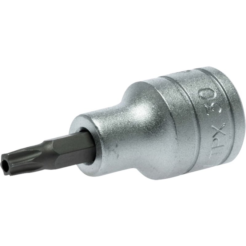 Teng TX Tamper-Proof TORX Socket Bit 1/2in Drive T30 M121230-C