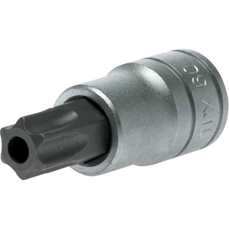 Teng TX Tamper-Proof TORX Socket Bit 1/2in Drive T60 M121260-C