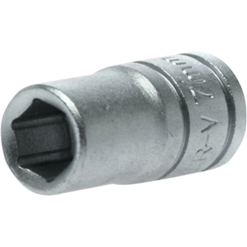 Teng Hexagon Socket 6 Point Regular 1/4in Drive 7mm M140507