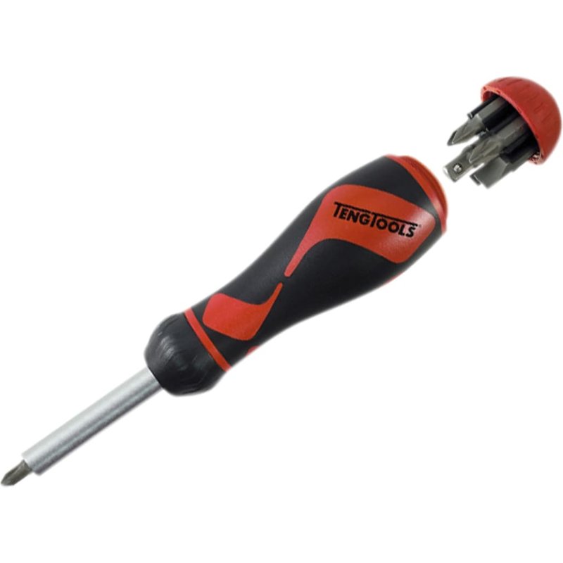 Teng MDR908 Ratchet Driver & Bit Set of 6 MDR908