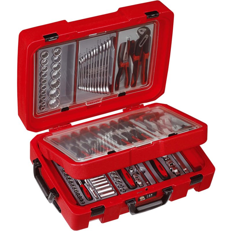 Teng Flight Style Carry Case Kit, 100 Piece SC04