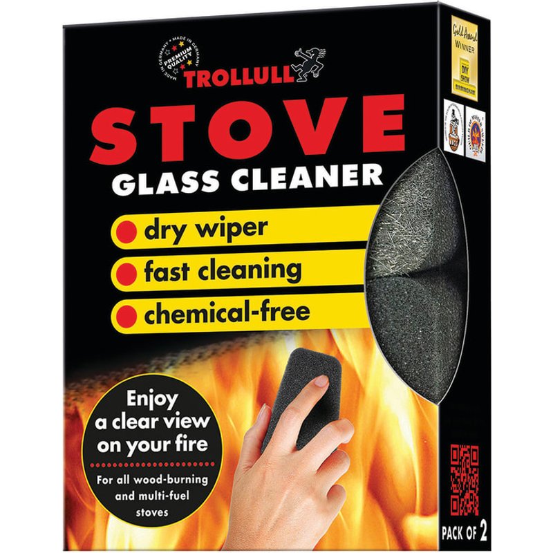 Trollull Stove Glass Cleaner x 2 TRL606474 TRL606498