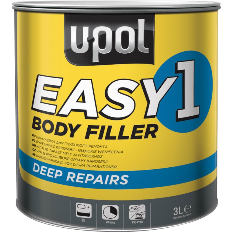U-POL Easy 1 Body Filler 3 litre EASY/7