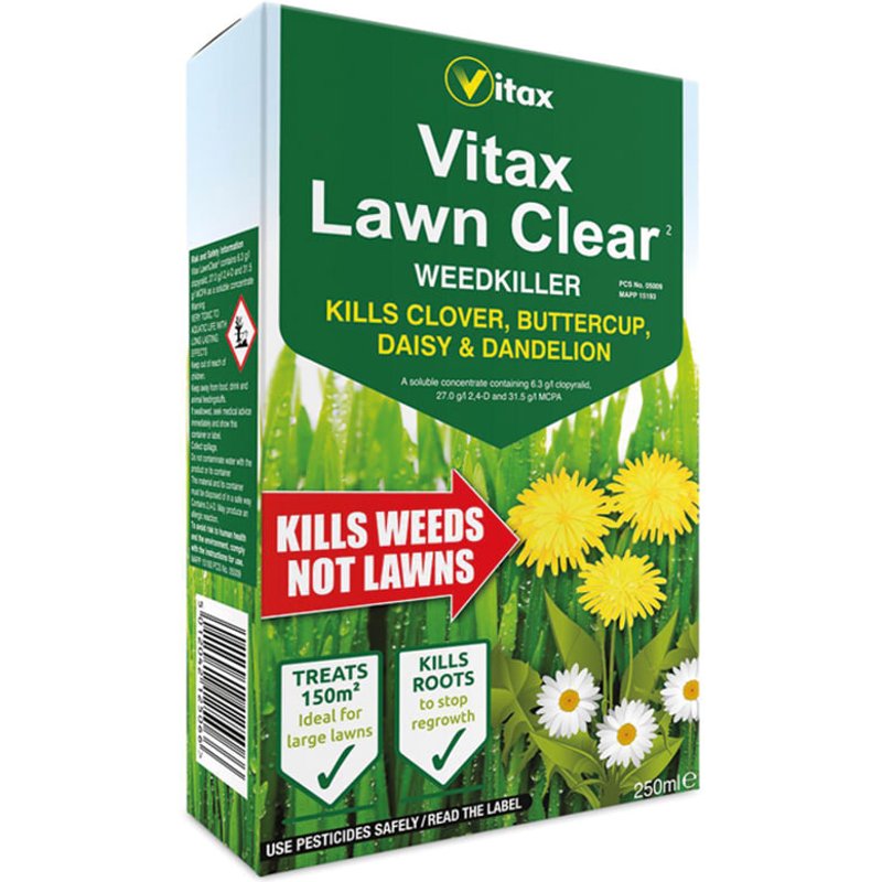 Vitax Lawn Clear 250ml 5LC256