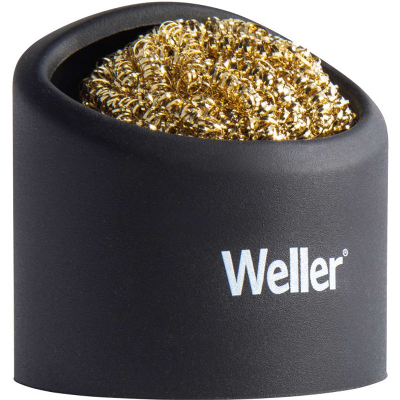 Weller Brass Wire Sponge Cleaner with Holder WLACCBSH-02
