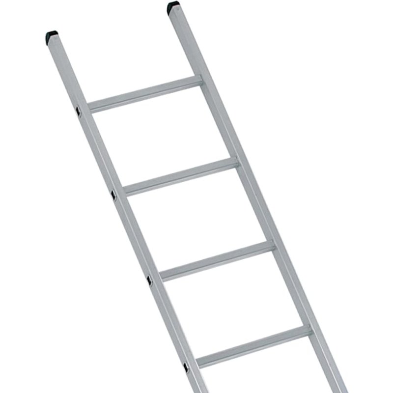 Zarges Industrial Single Aluminium Ladder with Stabiliser Bar 4.73m 16 Rungs 41556