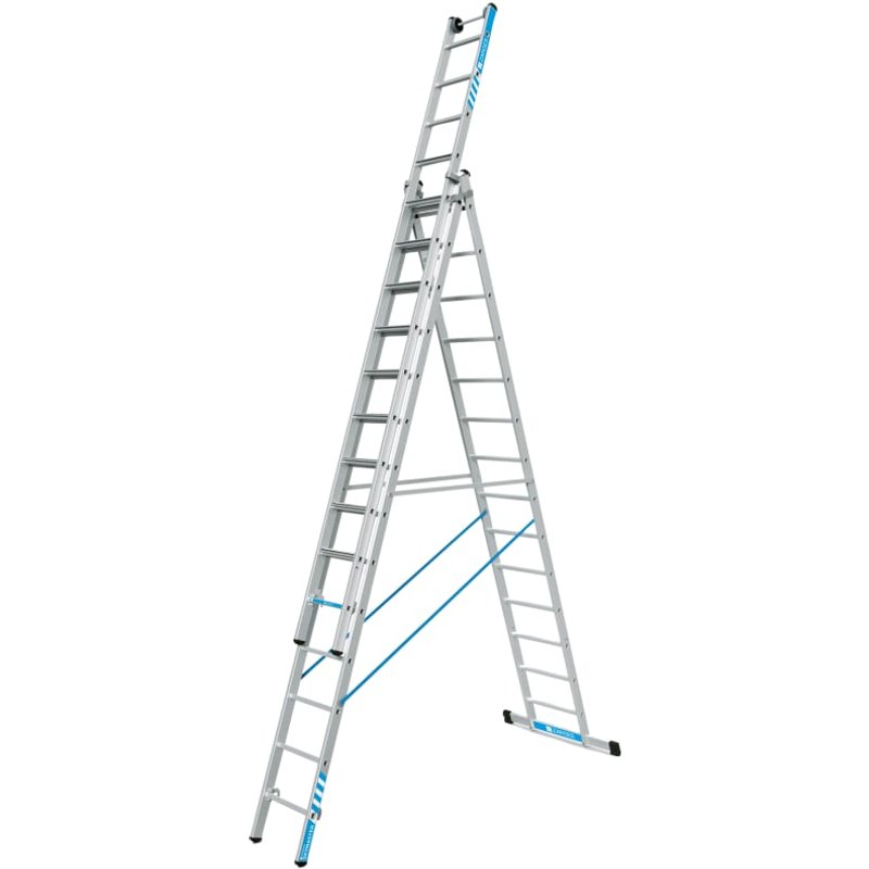 Zarges Skymaster Plus X Combination Ladder 3-Part 3 x 14 Rungs 41581