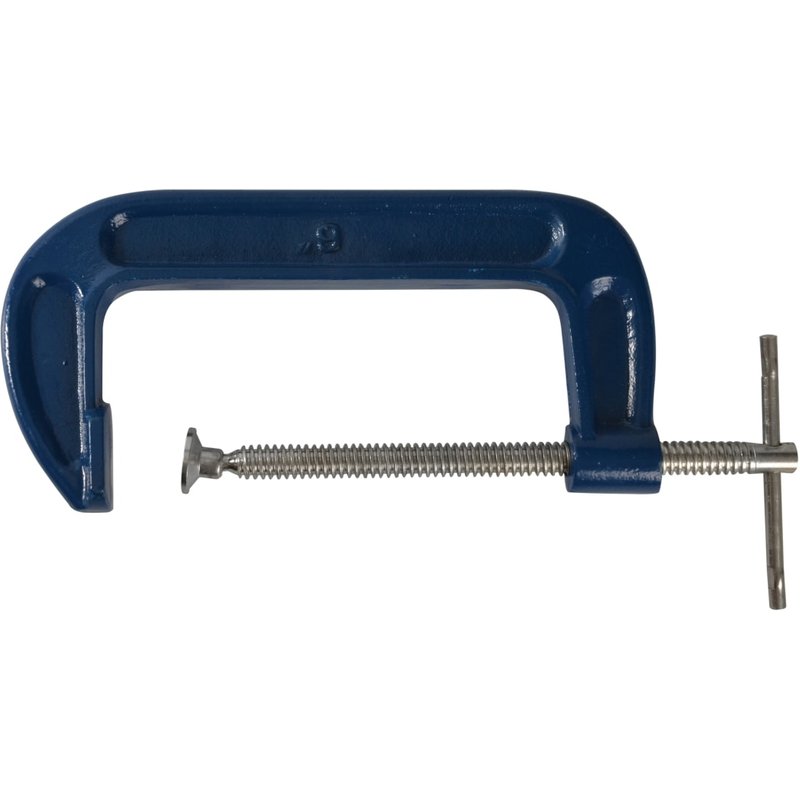 BlueSpot Tools Fine Thread G-Clamp 150mm (6in) 10043