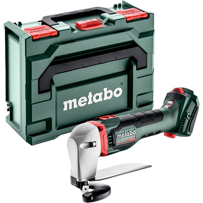 Metabo SCV 18 LTX BL 1.6 18V Brushless Metal Shear Body Only & Metabox 601615840