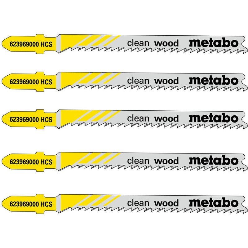 Metabo T101B Jigsaw Blades Pack of 5 623969000 T101B