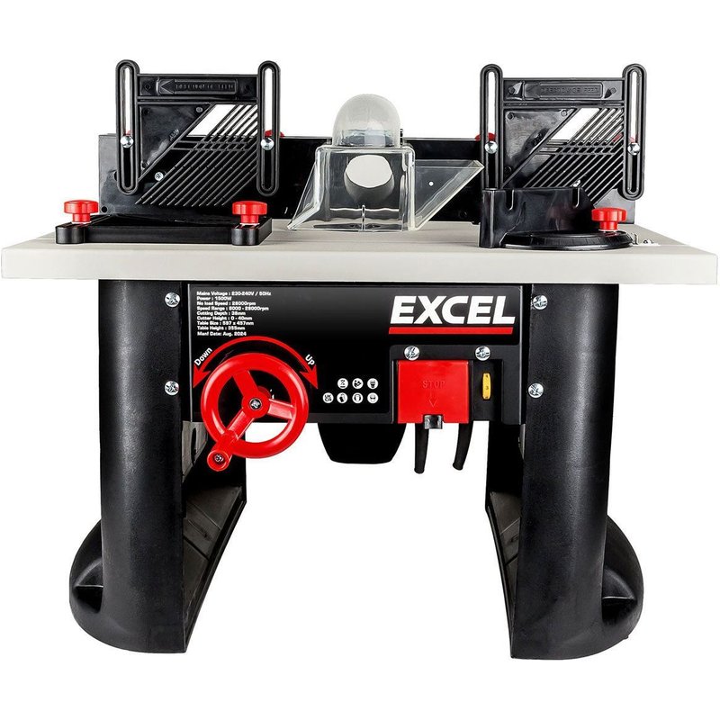 Excel Table Router Cutter 240V/1500W Black
