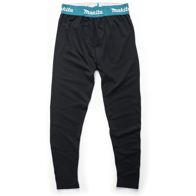 Makita MK502M Tech Baselayer Bottoms Slim Fit Black - Size XL MK502M