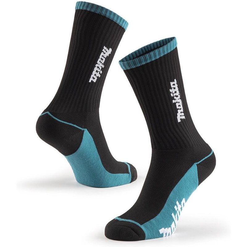 Makita MK503M Origin Work Socks Black - Size 8-12 MK503M