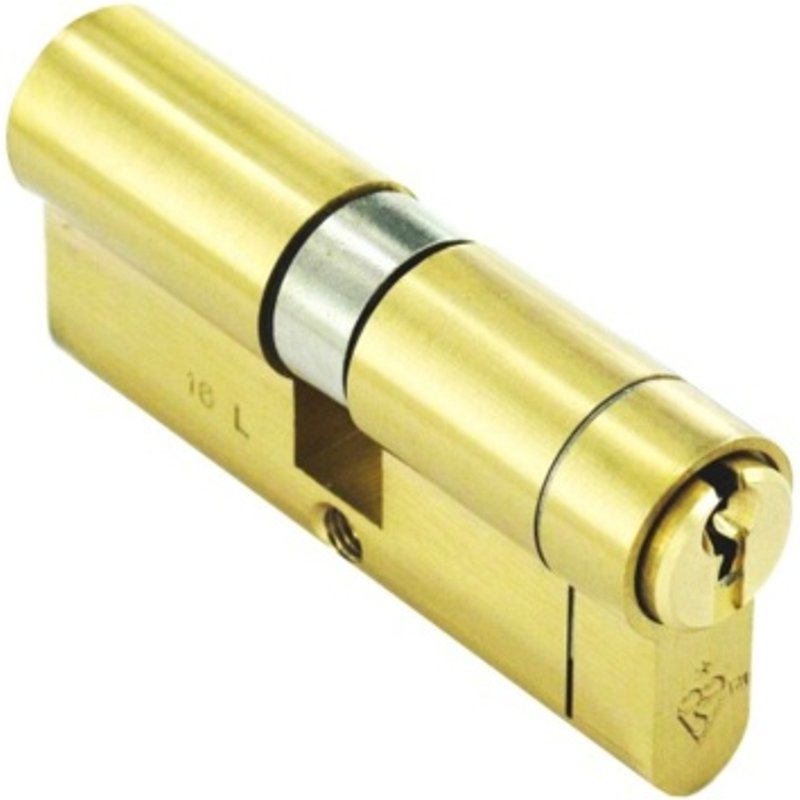 Smiths Locks BS 1 Star Euro Brass Cylinder S2078