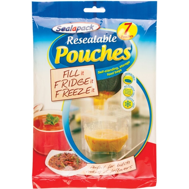 Sealapack Resealable Pouches SAP1051A