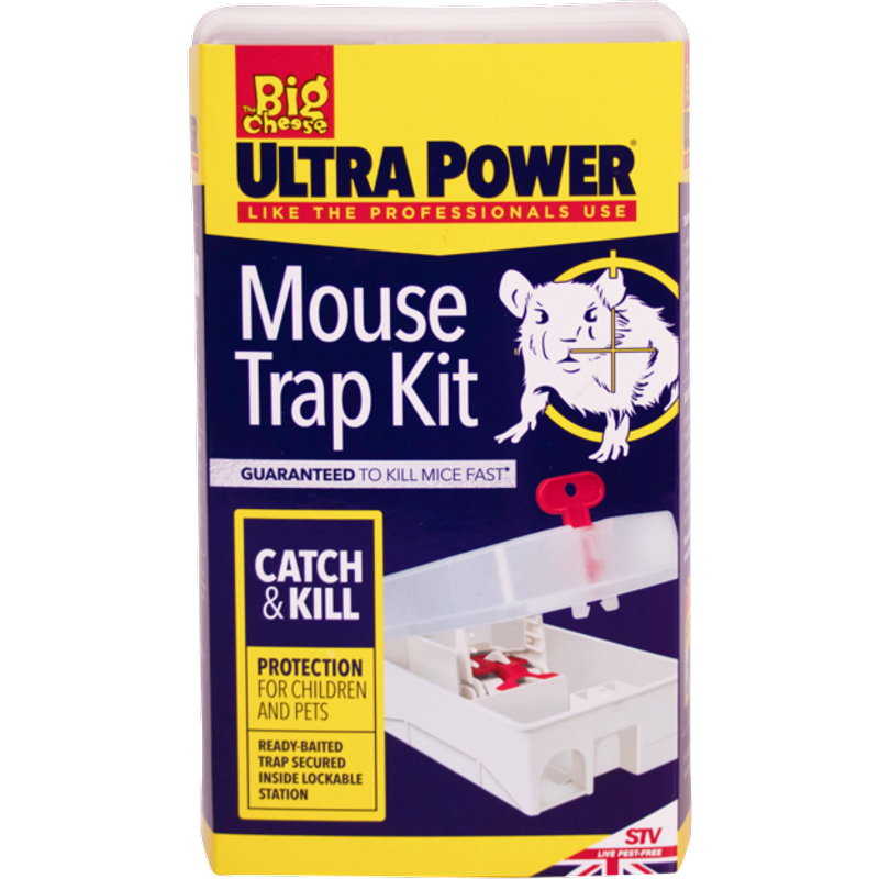 The Big Cheese Ultra Power Mouse Trap Kit STV563